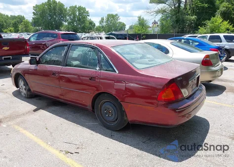 2000 Toyota Avalon Xls from USA, damaged, VIN 4T1BF28B8YU051514